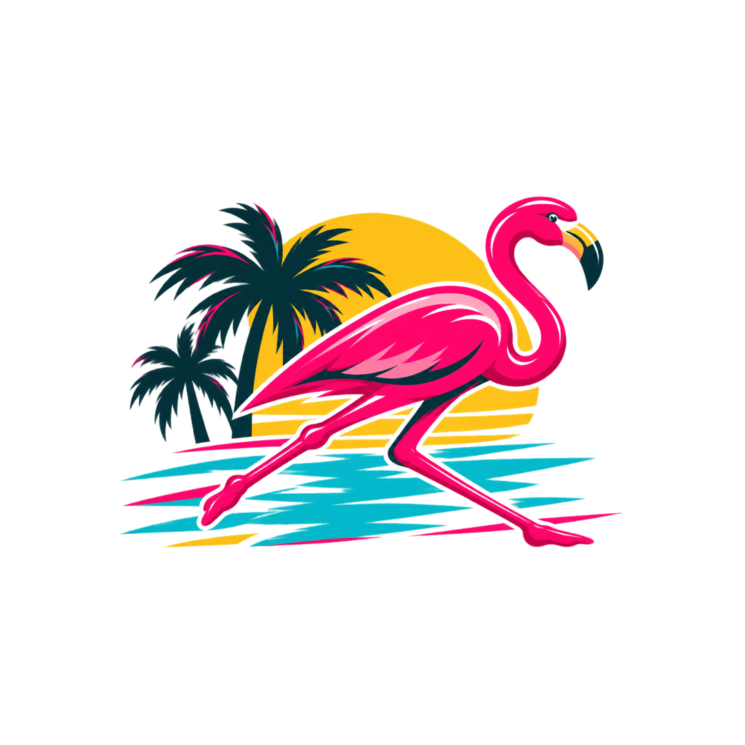 Hialeah Run Club Flamingo